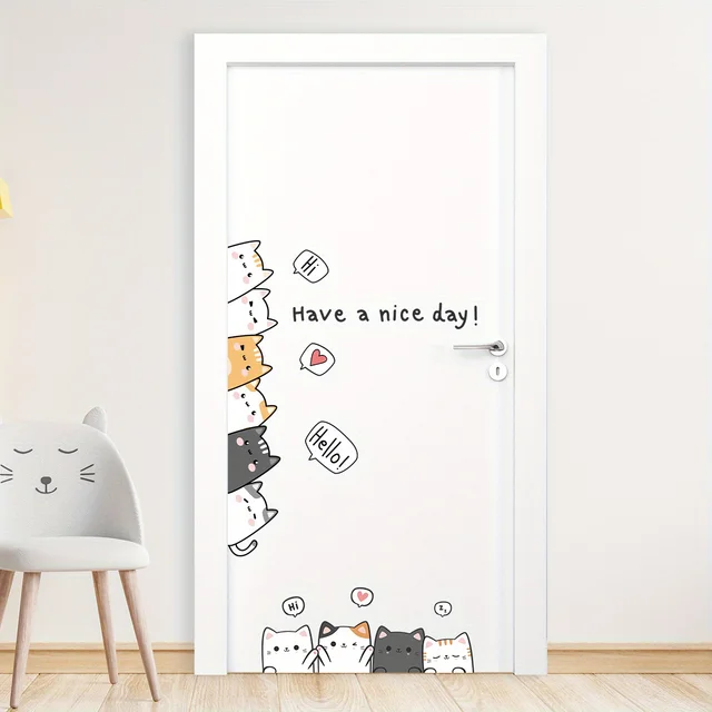 Cute Cats Wall Stickers 4