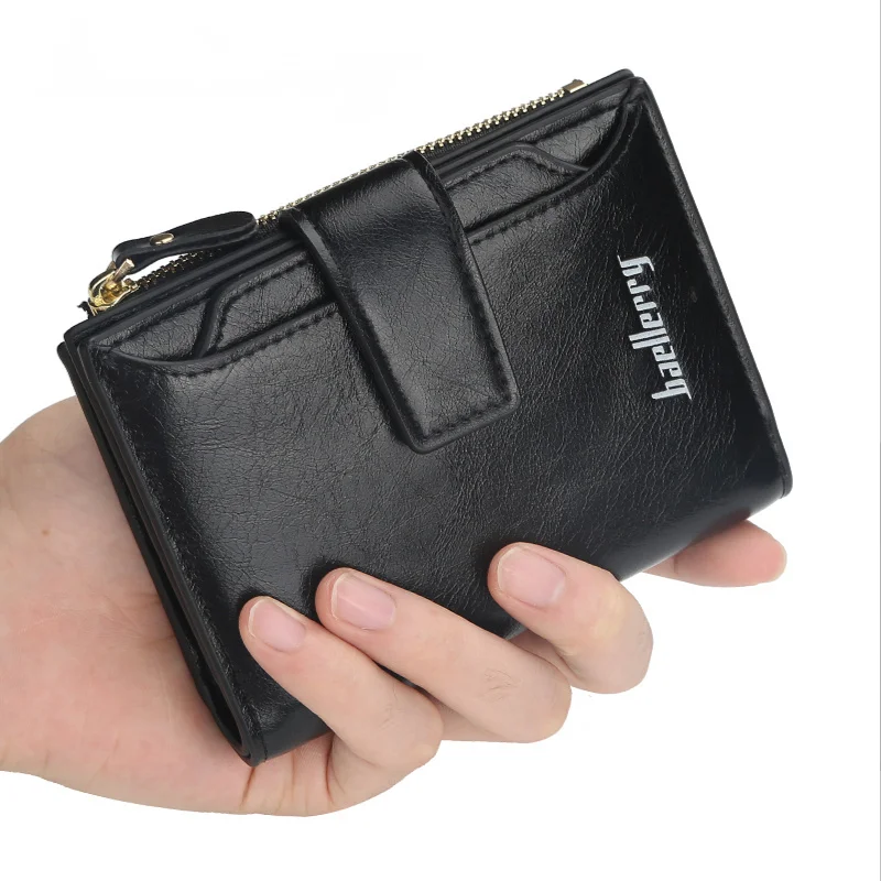 Wallet Luxury Brand Unisex Wallet Multi-Function Version Tri-Fold Wallet Driver's License Credit Card Holders Zipper Coin Purses