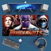 BEAST KINGDOM T-Thunderbolts 2025 Mousepad Office Large Mouse Mat Keyboard Mats Rubber PC Computer Game Big Anti-slip Mice Mat 3
