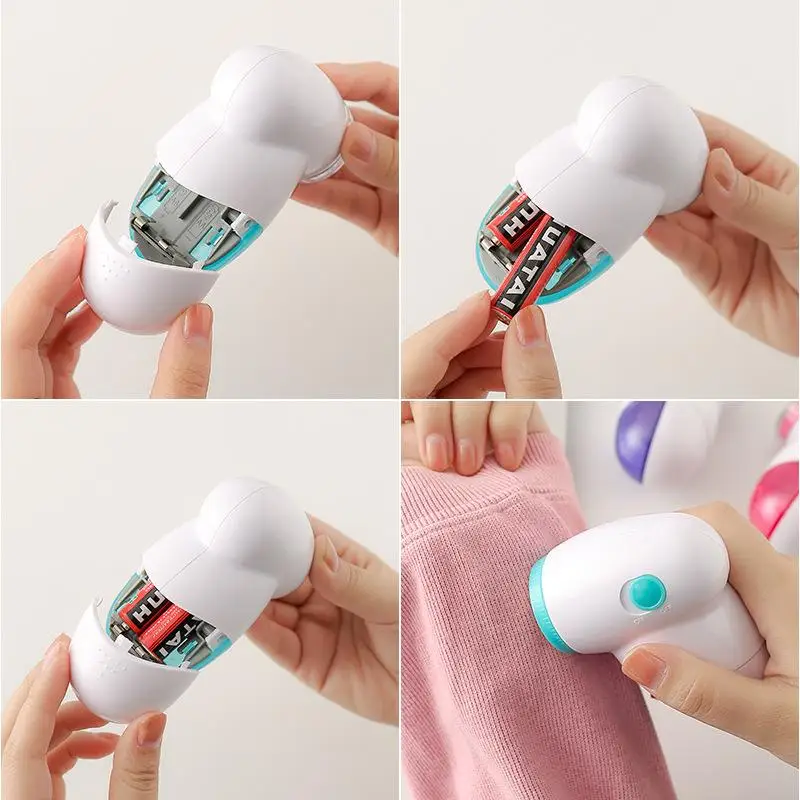 Lint Remover For Clothes Usb Electric Rechargeable Hair Ball Trimmer Fuzz Clothes Sweater Shaver Reels Removal Device 6