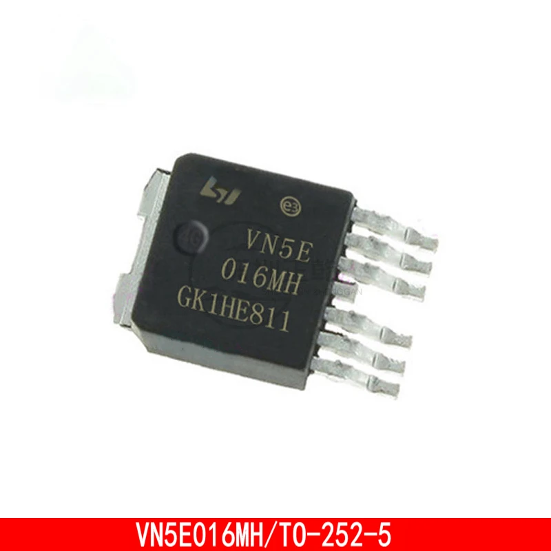 1-5PCS VN5E016MH TO-252 Magotan automobile computer board headlight low beam chip In Stock 1 5pcs bts5461sf sop 36 a4 headlight control chip commonly used vulnerable chip of automobile computer board