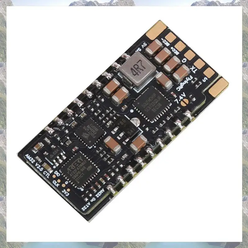 Flyingrac AM32 ESC V2.5 75A Transient Current 3-6S 7-26V Elektronikmodul 32-Bit-Hauptsteuerung für Drohne RC-Modellflugzeuge – Detail 2