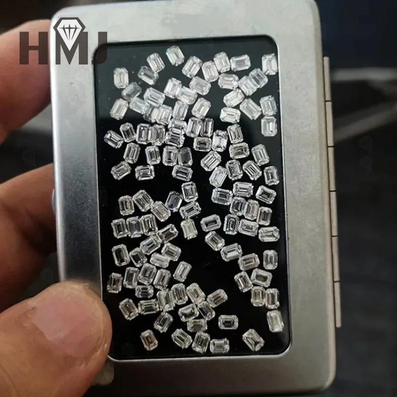 Laborgezüchteter Diamant Rund/Oval/Birne/Prinzessin/Marquise/Herz/Dreieck/Trillion/Smaragd/Kissen/Asscher/Radiant HPHT CVD DEF VS-VVS – Detail 6