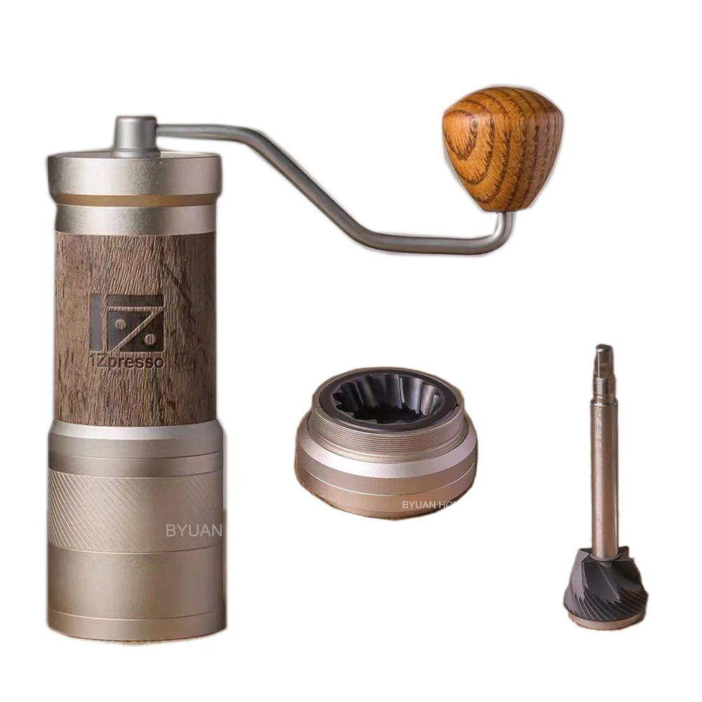 1zpresso  Je plus super espresso coffee grinder JEPLUS 47 mm tatitanium cappuccino coffee maker