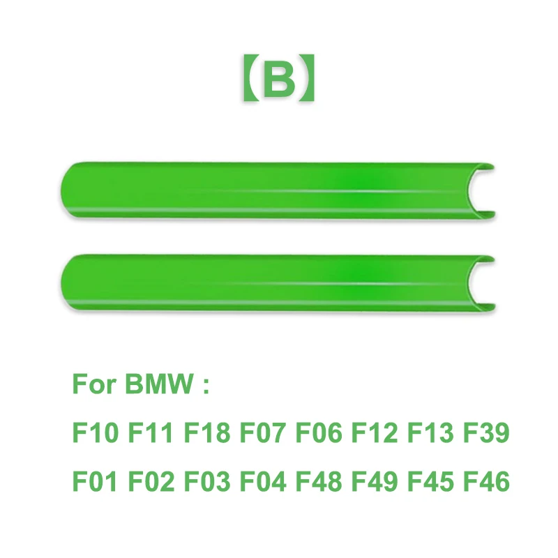 Dual Set Front Grille Trim Strips Cover Frame Stickers