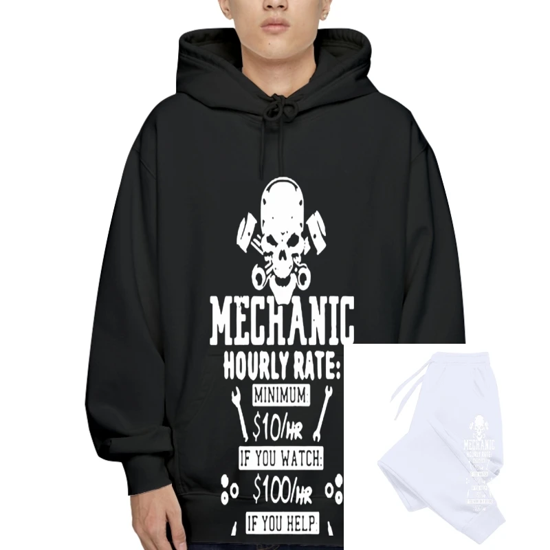 

Mechanic Hourly Rate Pullover men Casual Fashion Men's Basic Warm SweaHoody Sweatshirt Hoodie boy girl hip hop SweaHoody Sweatsh