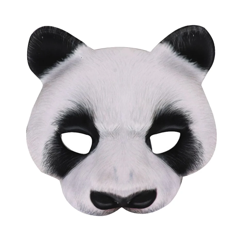 

Panda Mask Women Animal Halloween Prom Outfits Masquerade Kids Costume Cosplay Masks Props