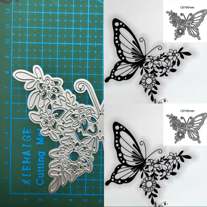 Craft metal cutting dies cut die mold butterfly decoration Scrapbook ...