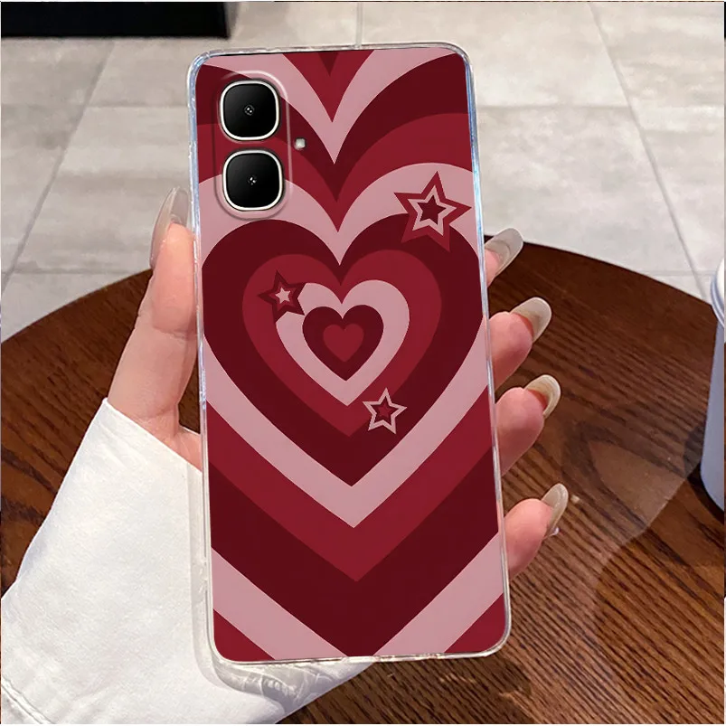Clear Luxury Cute Love Rabbit Soft TPU Silicone Phone Case Cover