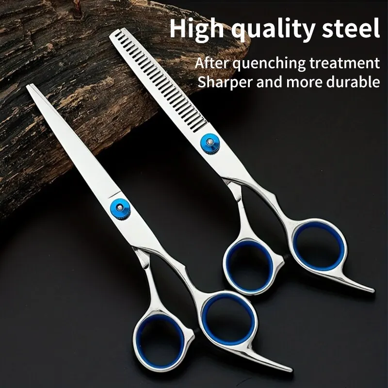 Hairdressing Scissors Stainless Steel Professional Cutting Thinning Barber Shear Home Salon