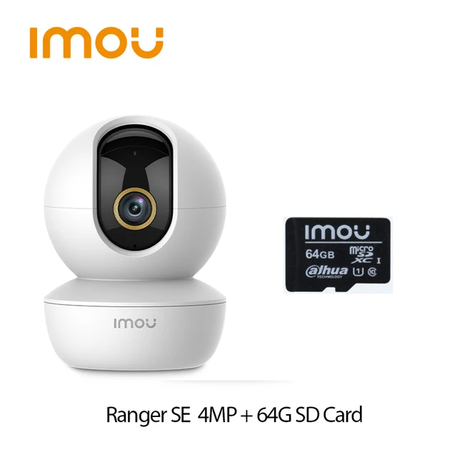 Dahua imou Ranger SE 2MP AI Human Detect Camera Baby Security Surveillance Wireless ip CCTV Indoor 4X Digital Zoom 1080P Camera 4MP add 64G SD