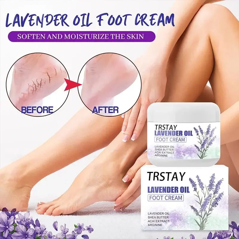 

Lavender Oil Foot Cream Anti-freeze Anti-cracking Moisturizing Moisturizing Anti-cracking Hand Feet Care Foot Mask