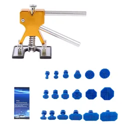 Ultimate Car Dent Repair Kit - Paintless Dent Removal Tools with Hot Suction Cup (Puller with 18 Tabs)