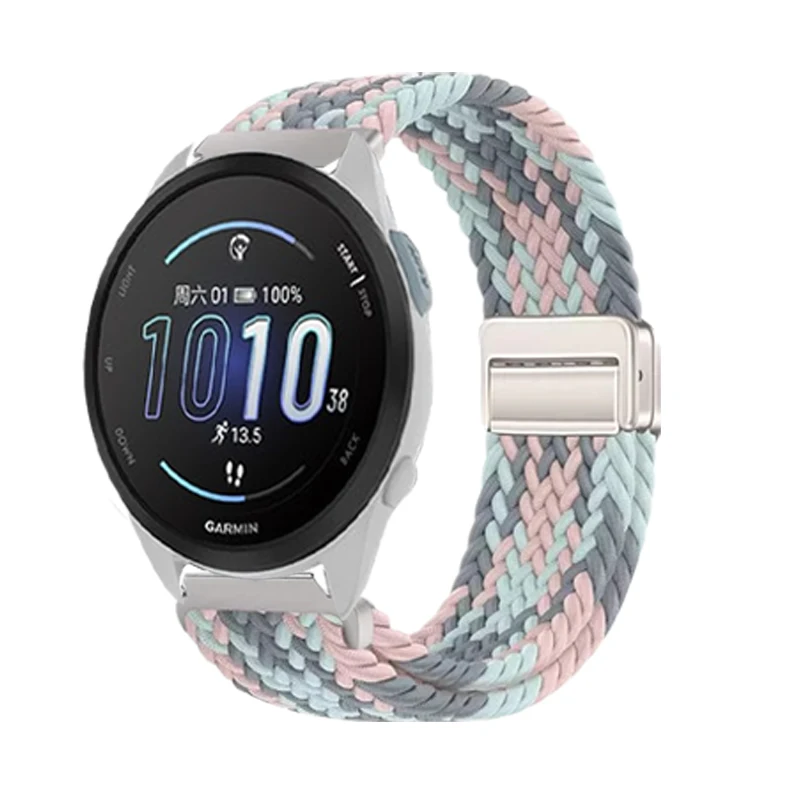 Nylon Magnetic Breathable Loop Watchband Strap