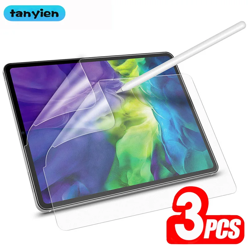 

(3 Packs) Paper Feel Film For Apple iPad 9.7 10.2 10.9 2th 3th 4th 5th 6th 7th 8th 9th 10th Generation Like Writing On Paper