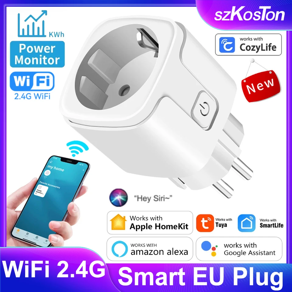 Teckin Plug Setup|smart Plug Eu 16a With Power Monitor Surge