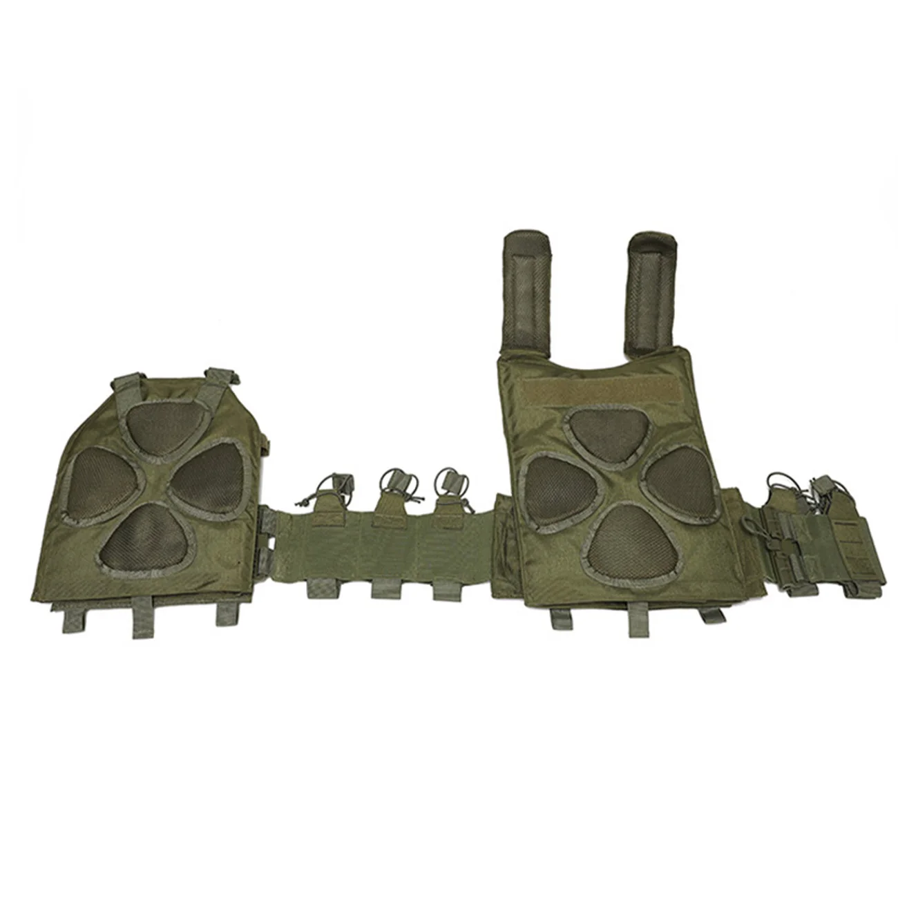 Heavy Duty MOLLE Quick Release Training Vest with Laser Cutting