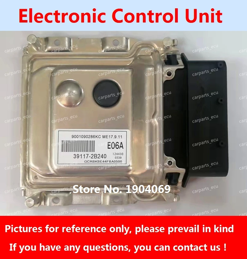 For Hyundai Kia Car engine computer board/ME17.9.11 ECU/Electronic Control Unit/39110-2BAL6 SM3/39133-2B421 477/39117-2B240