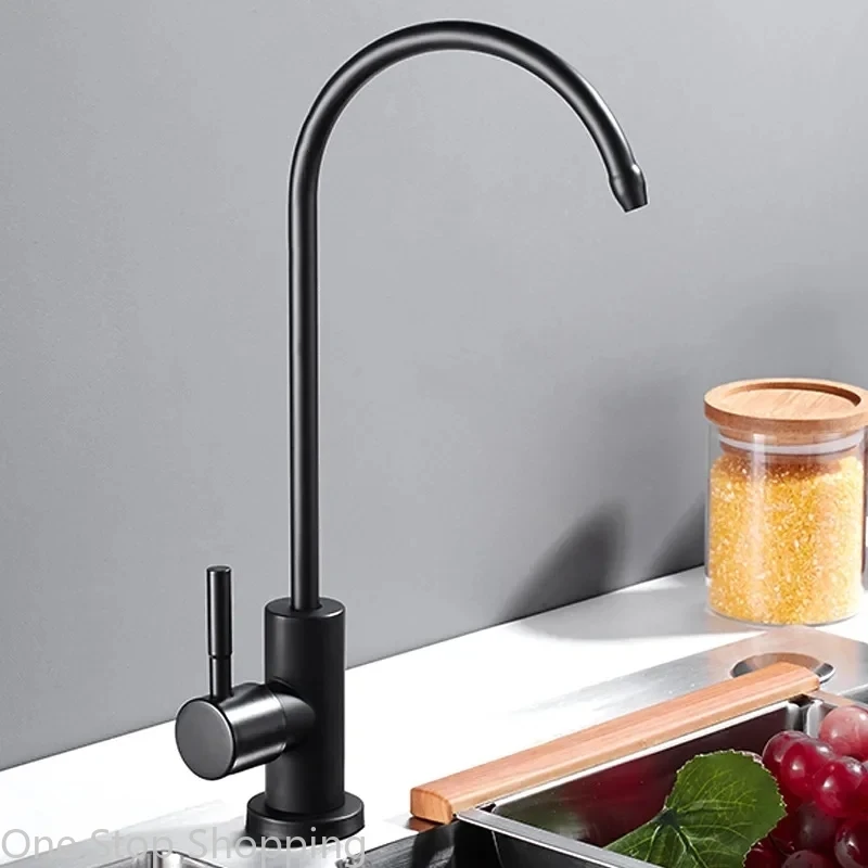 Drinking Water Faucet Fits Most Reverse Osmosis and Water Filtration System for Kitchen Bar Sink SUS304 Stainless Steel