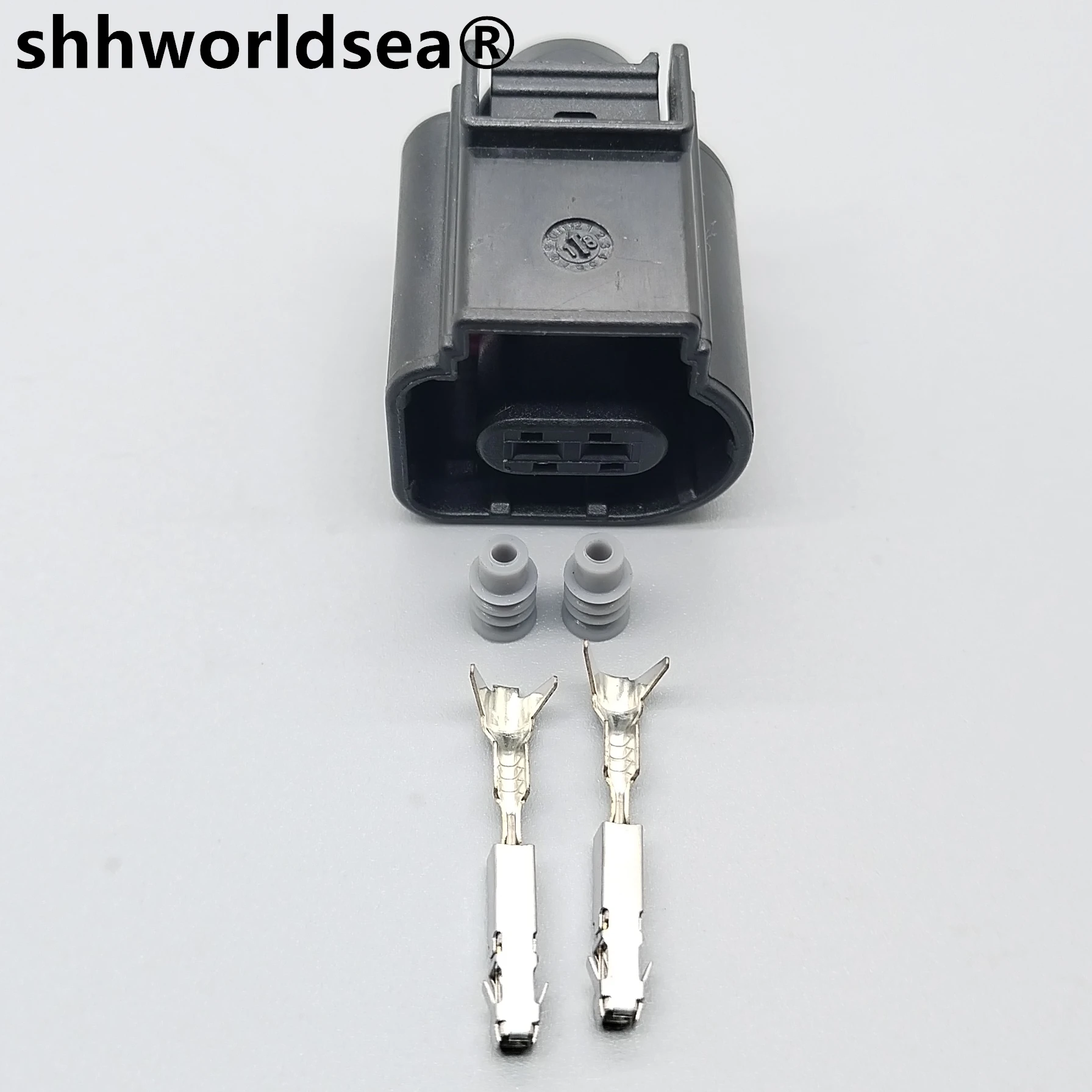 

shhworldsea 2 Pin 8K0 973 702 8K0973702 Auto Water Temperature Car Air Temperature Sensor Plug Connector For VW Audi