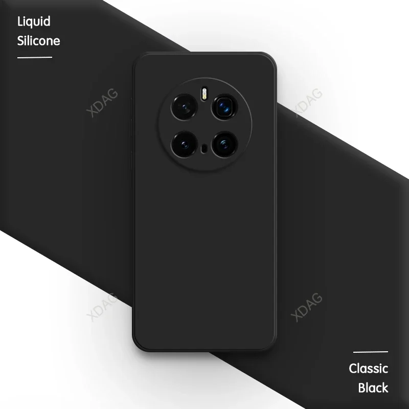 Liquid Silicone Lens Protection Back Cover for Honor Magic Series - Soft Square Design