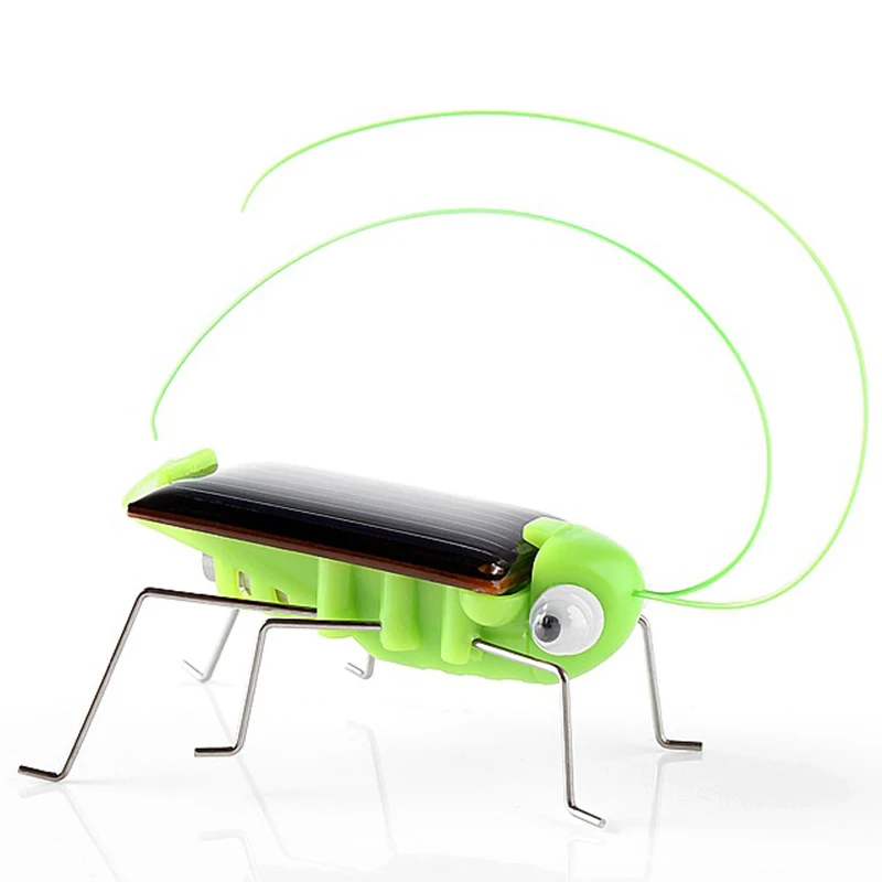 Grasshopper Toy Solar Robot Kit Solar Grasshopper Robot Toys Essential Gadgets Gifts Toys Battery Free Children Kids Gifts