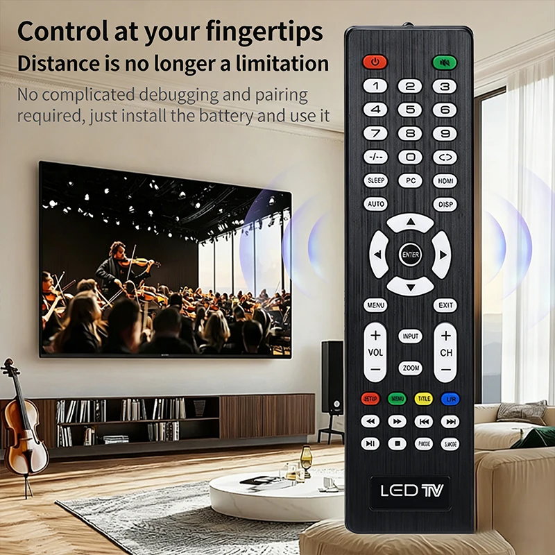 Universal Remote Control for Smart TV and HD Set-Top Box - Enhanced High Definition Experience