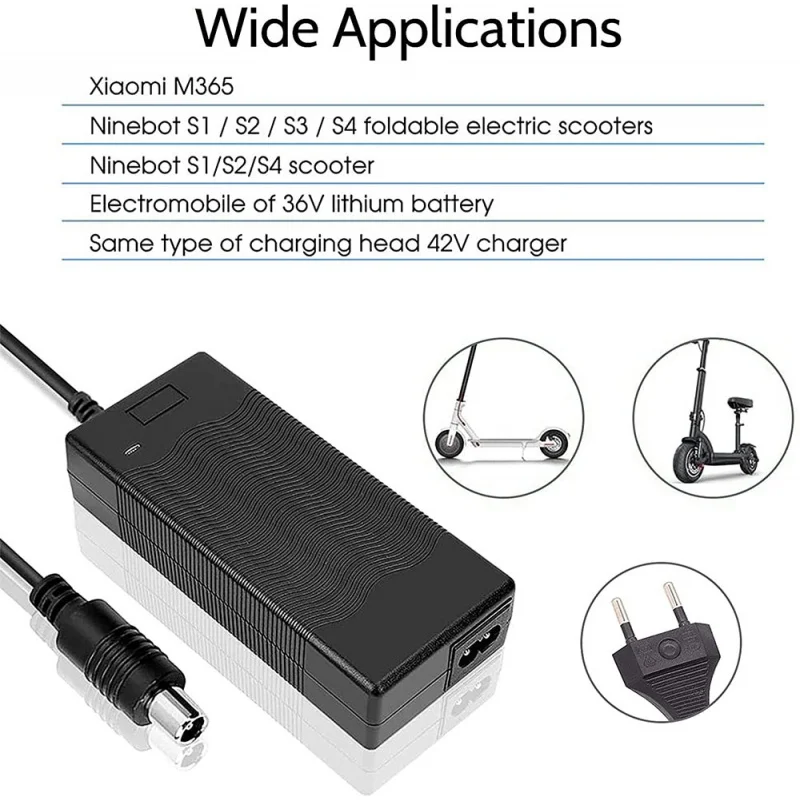 Cargador 42v Patín Eléctrico Para Xiaomi Hoverboard, Ninebot