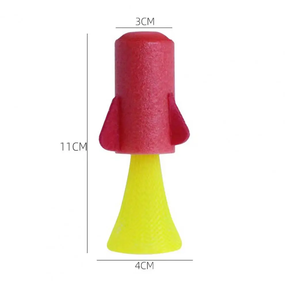 9 Pack Jumping Spring Rocket Toys Creative Popper Bouncy Ball Spring Rocket Launchers Party Mini Toys Goodie Bag Stuffers