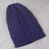 Winter Women Beanies Knitted Hat Cotton Twist Pattern Caps Autumn Warm Thick Outdoor Fashion Casual Soft Knitted Hats 4