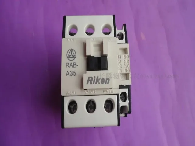 Liyan Riken Ac Contattore Vecchio Modello Rab-12T01 Rab12T10 Relè Elettromagnetico Rab-A12