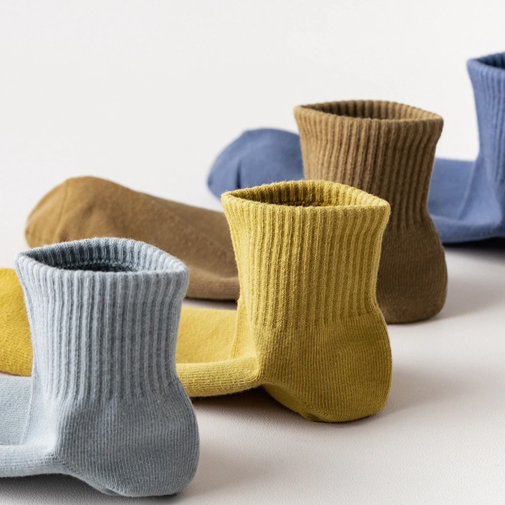 Cotton Woman Sock 10Pairs High Quality Fashion Wild Sports Comfort Breathable Trend Harajuku Solid Color Men Ankle Short Socks