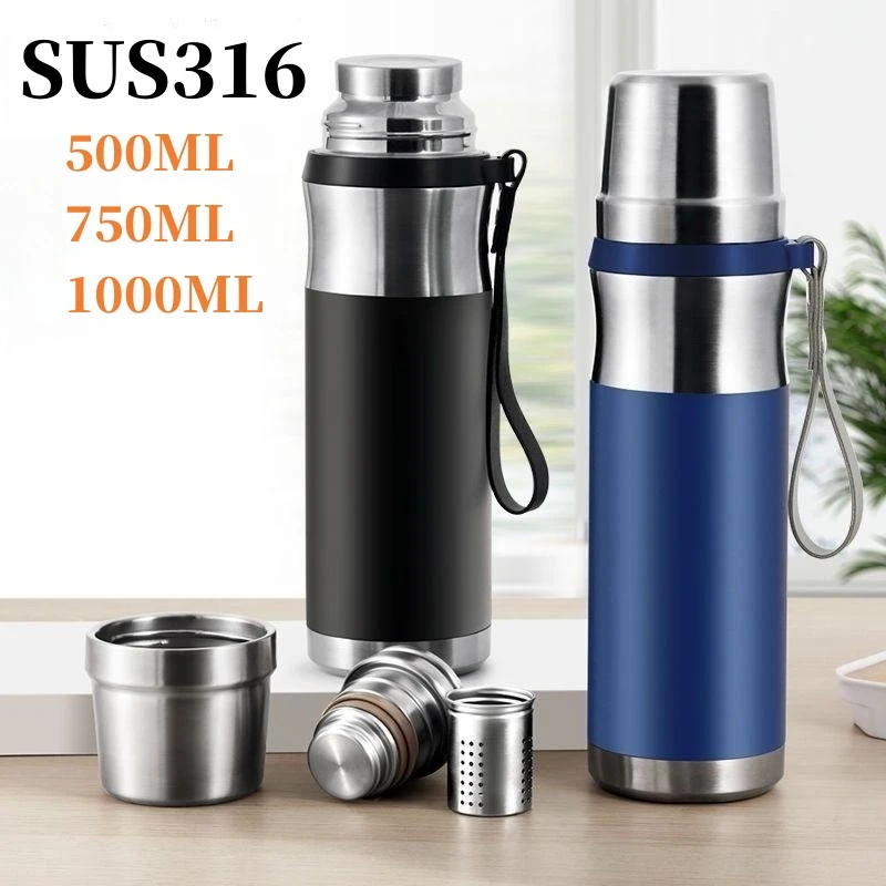316 Stainless Steel Thermos Bottle for Hot Coffee Vacuum Thermal Water  Bottle Insulated Cup Vacuum Flasks Travel Hydroflask - AliExpress