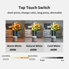 Rechargeable LED Desk Lamp Creative Touch Switch Dimmable Table Lamp 3 Color Temperatures Bedroom Office Restaurant Lamp 2