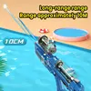Summer Fully Automatic Luminous Water Blaster Gun，2024 NEW Electric Continuous Firing Water Gun，Pool Toy for Adult Kid Boy Gifts 2