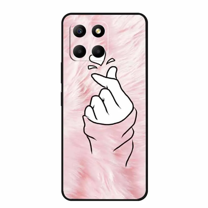 Shockproof Black Silicone Soft Phone Case