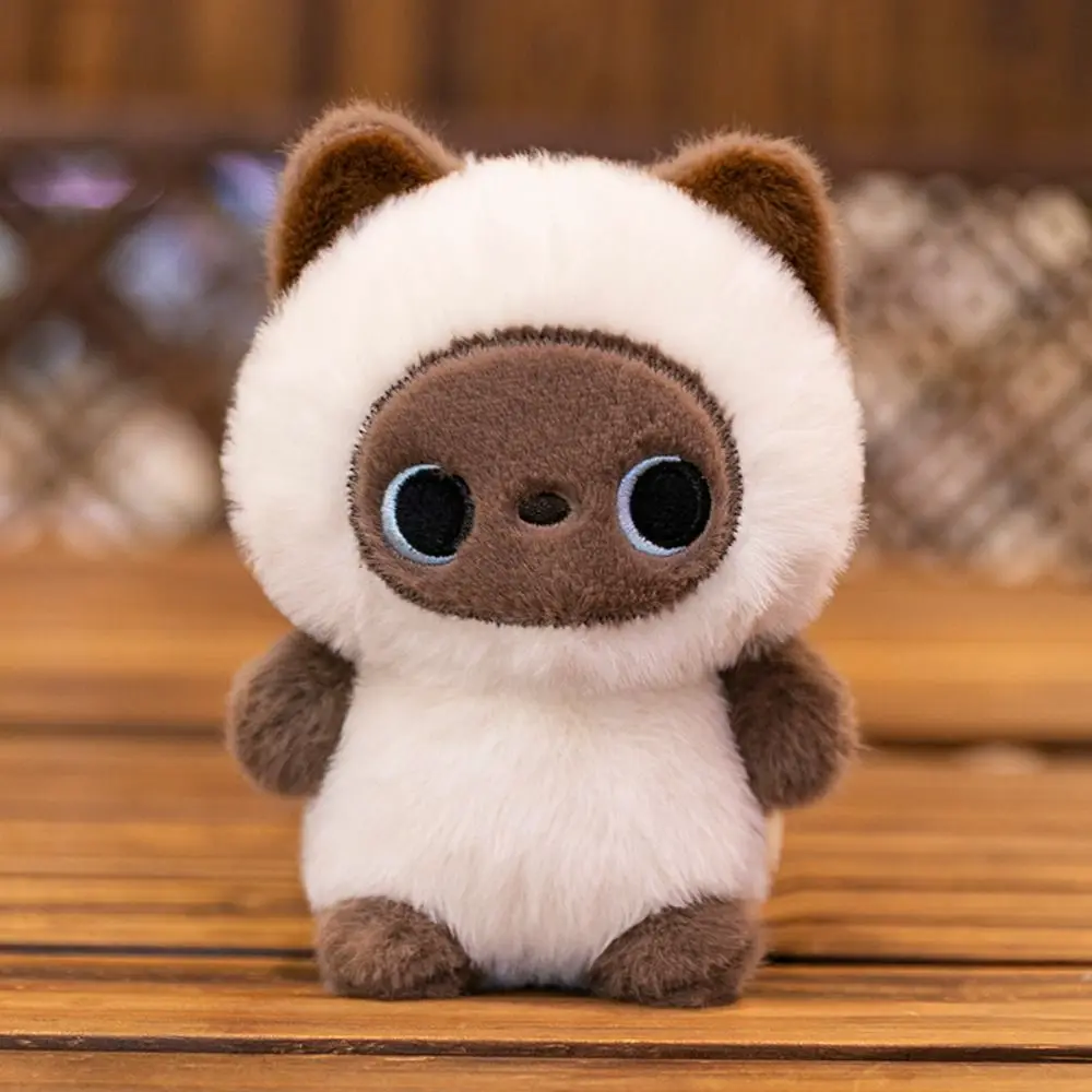 Kid's Accompany Dolls Porker Panda Plush Toy Pet Cute Sheep Plush Doll Cat Cartoon Animal Chick Doll Kids Birthday Christmas