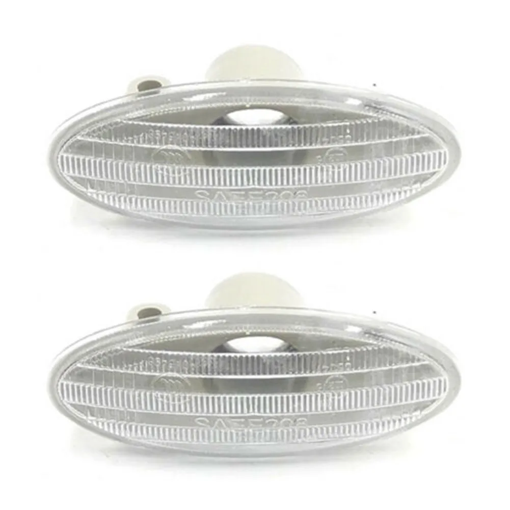 

Car Lights 2pcs Side Turn Signal Light Cover Fender Marker For Nissan Cube Juke Note 261608990A Car Turn Signal Parking Lamp