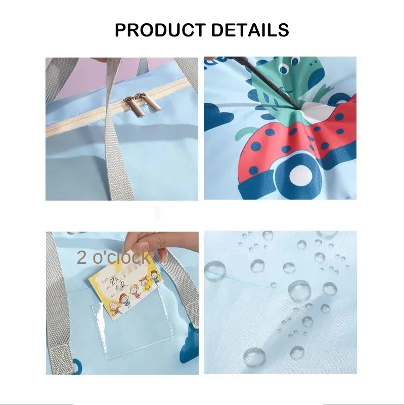 Kindergarten Quilt Storage Bag Home Children Loaded Luggage Oxford Cloth Moving Packing Bag Portable Clothing Organization Bag 3
