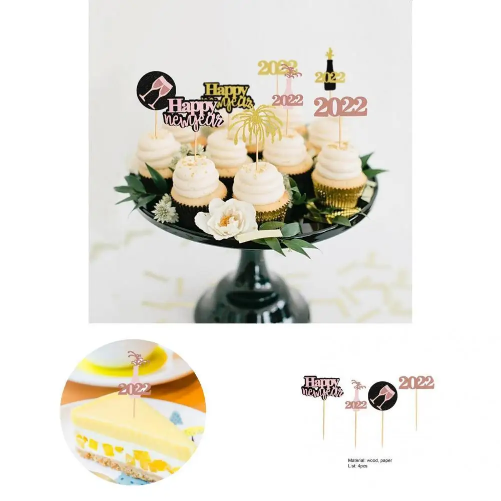 Trechter webspin gespannen Wijde selectie 4 Stks/set Handig Gebak Topper Brede Toepassing 2 Kleuren Cake Topper 2022  Elegante Goede Vormige Cake Ornament| | - AliExpress