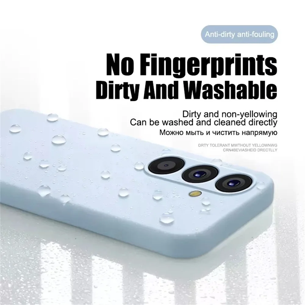 Premium Liquid Silicone Shockproof Soft Phone Case - Durable & Stylish Protection