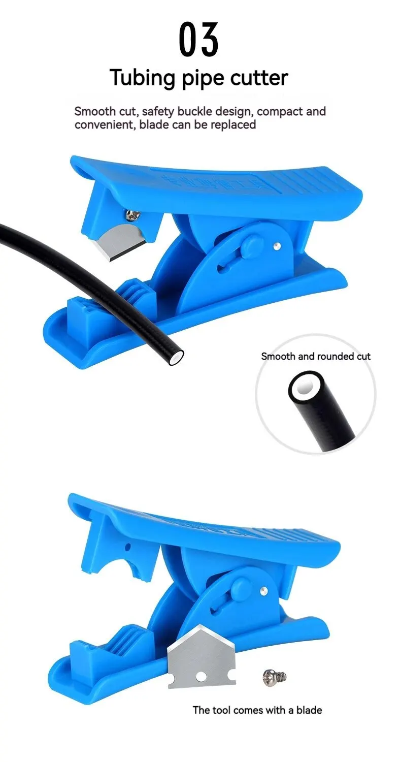 Fahrrad Nylon Öl Nadel Einsetzen Werkzeug Installation T Kopf Schläuche Fünf-linie Körper Truncation Multifunktions Fahrrad Reparatur Werkzeuge – Detail 8