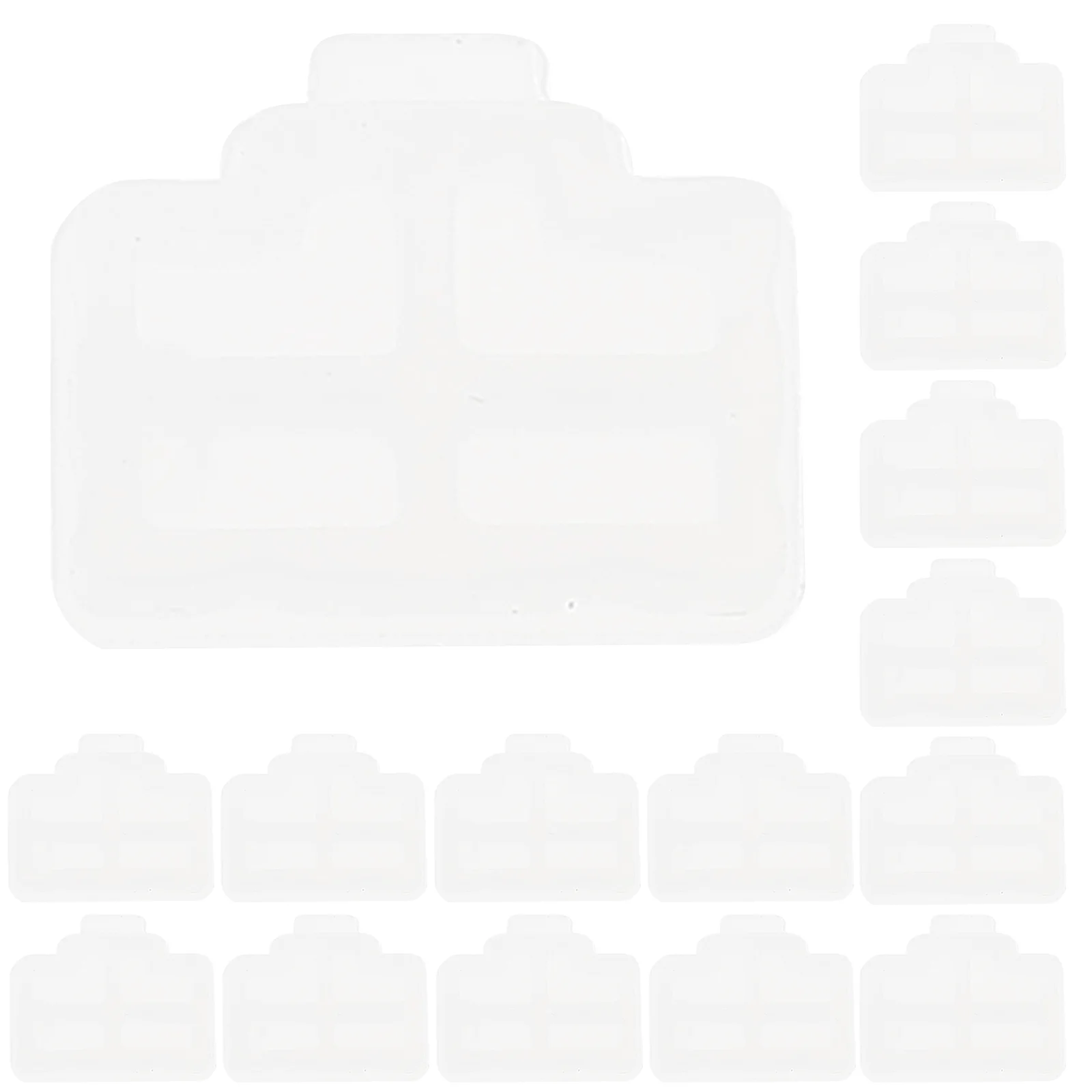 

50 Pcs Wire Terminals Connectors 50pcs Computer Ethernet Dust Plug Hub Protector Silica Gel for Router