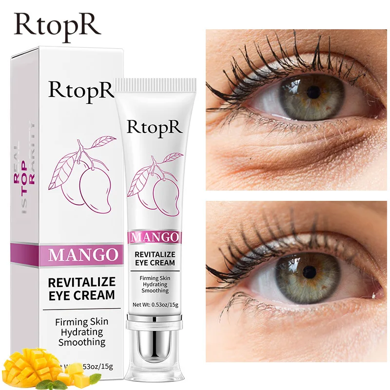 

Eye Cream RtopR Mango Anti-Wrinkle Moisturizing Anti-Age Remove Dark Circles Eye Care Against Puffiness And Bags Hydrate Cream