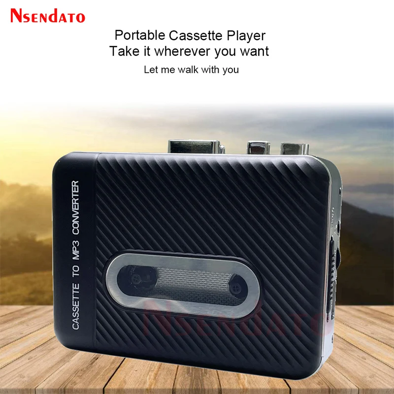 Portátil Usb Cassette Tape Player Standalone Audio Gravador de Música Mp3 Converter Salvar Mp3 em Usb Flash Drive - Image 4