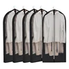 1PC Three-dimension case for dresses wardrobe clothes cover suit cover with zipper garment bag with clear window coat protector 1