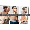 Men Intimate Hair Trimmer for Groin Area & Pubic Hair Waterproof Wet/Dry 4