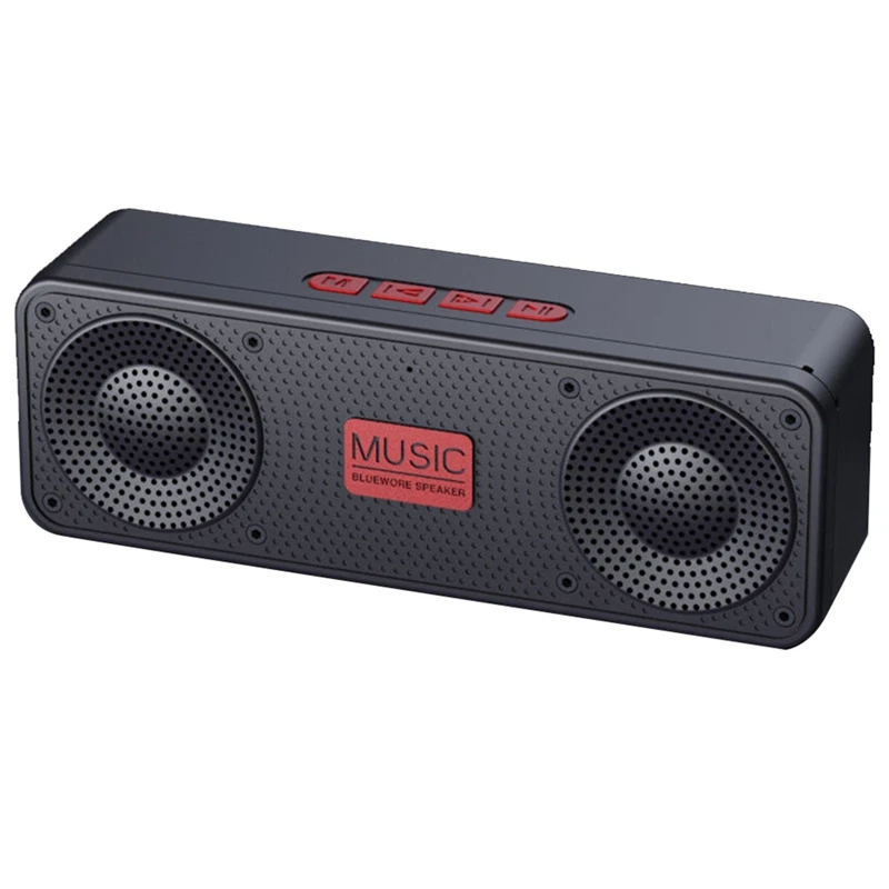 Portable FM Radio Bluetooth 5.0 TWS Speaker MP3 Player