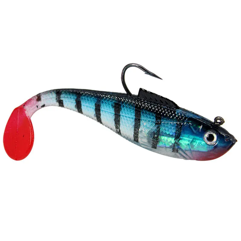 ZWICKE T tail Wobbler Fishing Lure Head Soft Bait Pesca Carp Bass