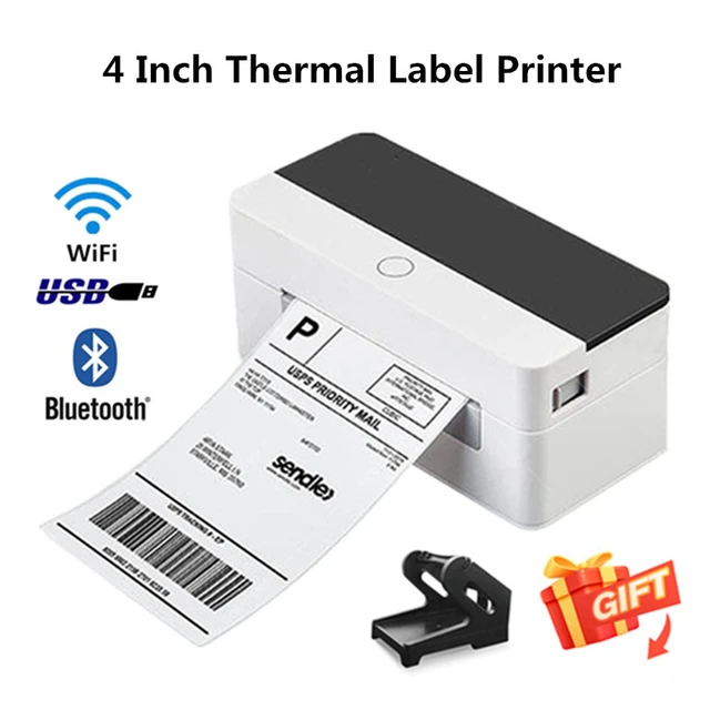 Imprimante Thermique De Codes-barres 4 Pouces Pour Windows, Mac Os, Android  Et Ios, Étiquette Autocollante Express, Bluetooth, Usb, D463b - Imprimantes  - AliExpress